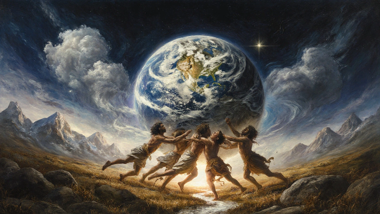 Creation Myths and Gender Dualities: How Male and Female Forces Shape Human Origin Stories