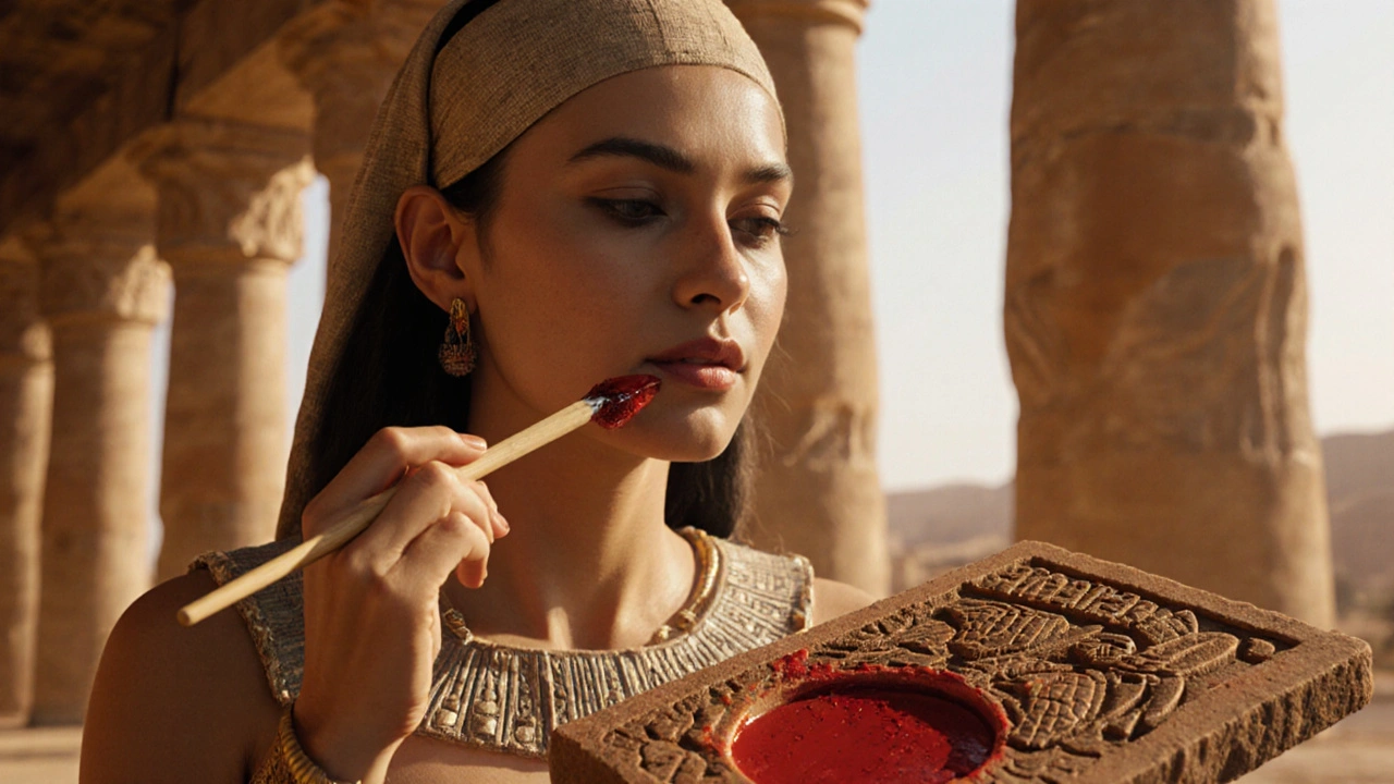 Lipstick and Signals in Ancient Egypt: How Cosmetics Communicated Sex, Status, and Power