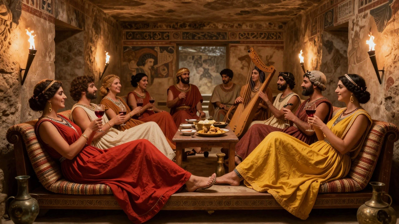 Etruscan Women vs. Greek and Roman Norms: A Comparative Look at Ancient Gender Roles