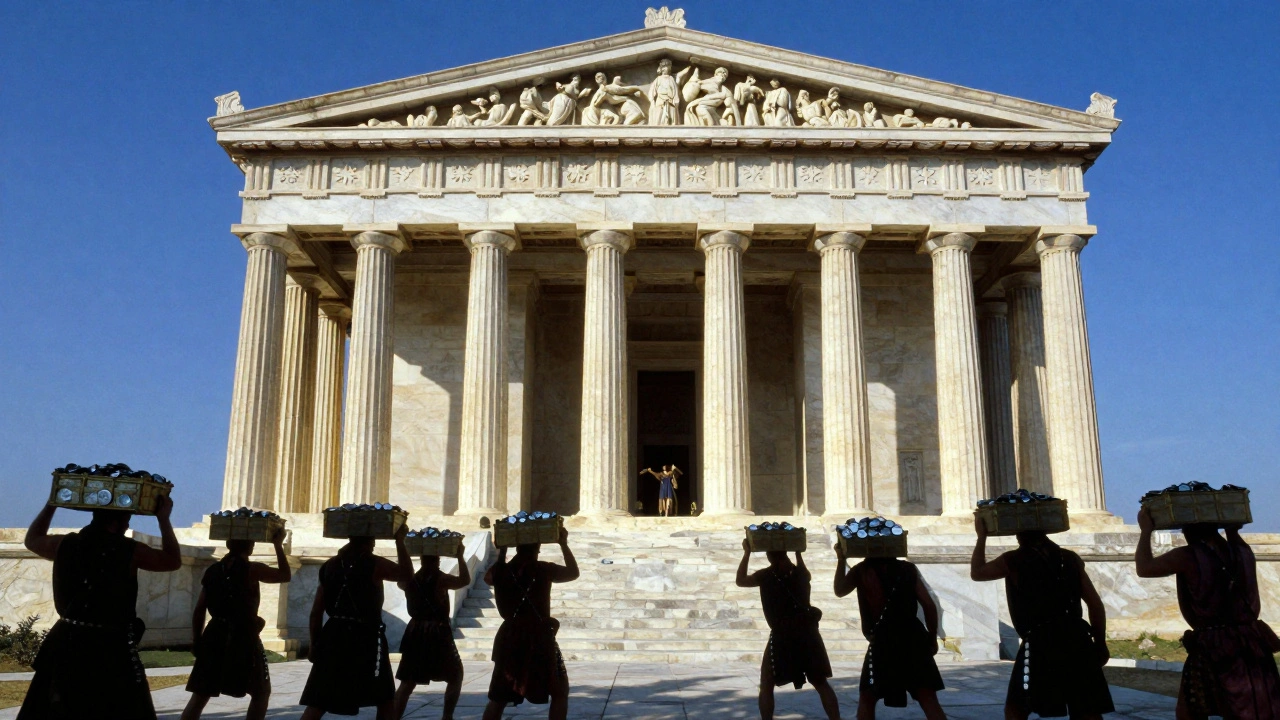 Temple of Aphrodite Pandemos funded by taxes collected from brothels