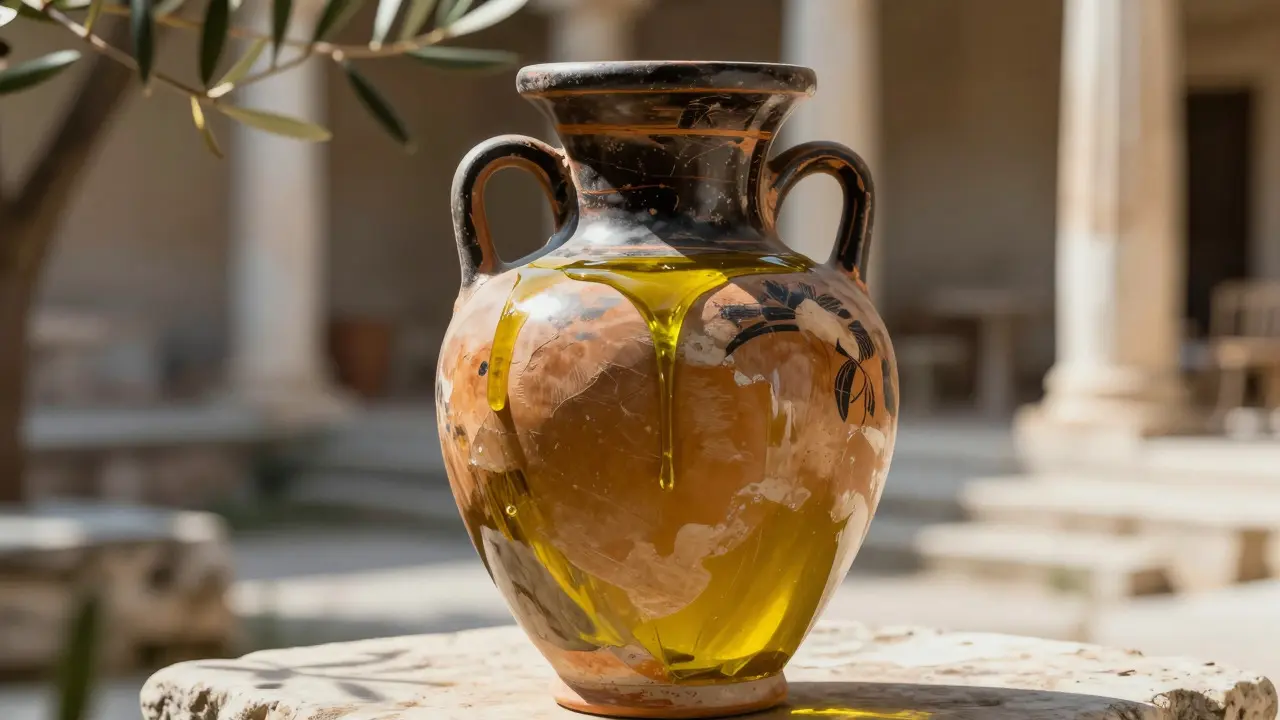 Ancient Lubricants: Olive Oil and Device Use in Greek Sources