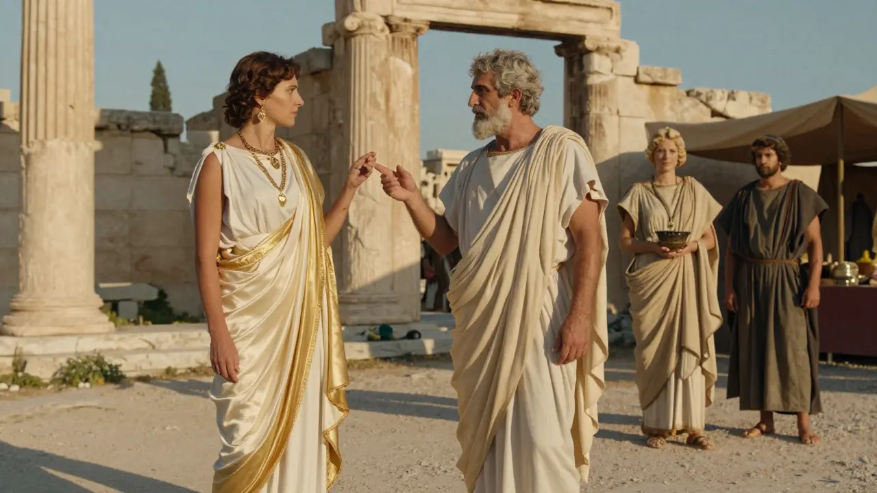 Porne, Hetaira, and Hierodule: The Greek Sex Work Stratification System