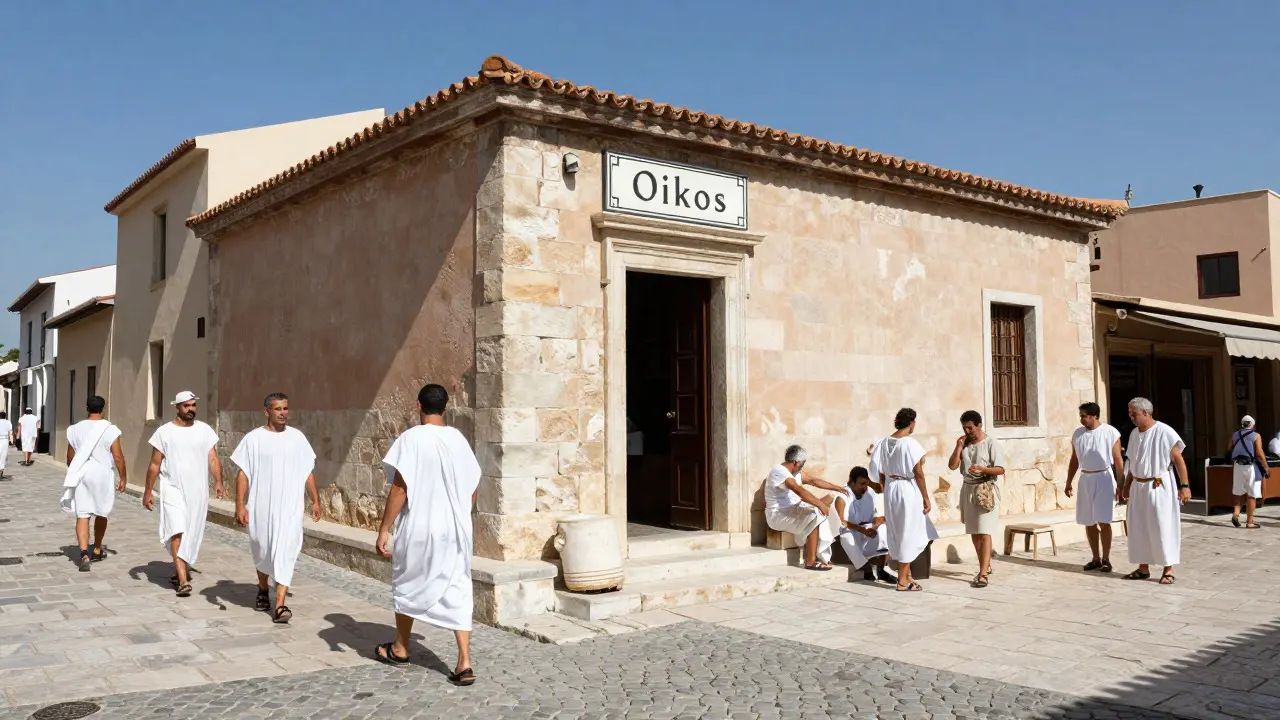 The Oikiskoi in Athens: Early Regulated Brothels and Their Purpose