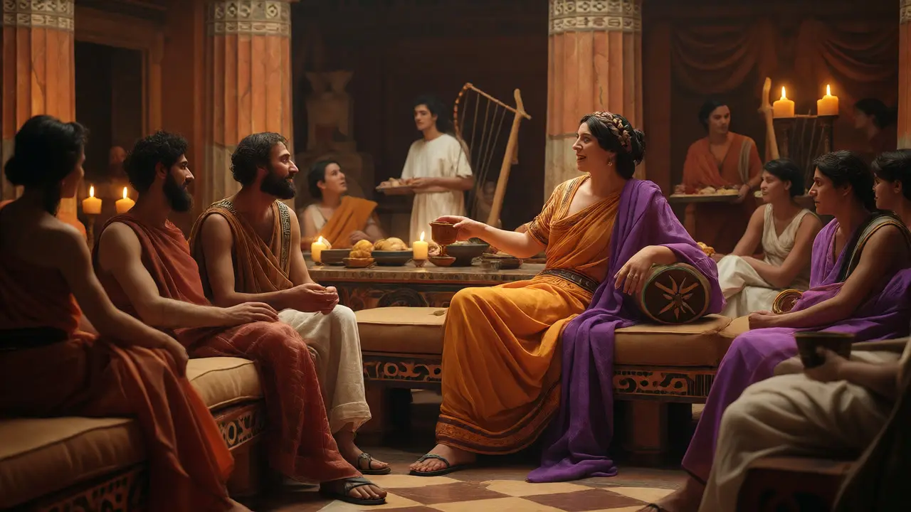 Etruscan Women at Banquets: The Truth Behind the Reclining Guests